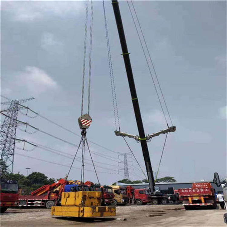 乌烈镇风电设备吊装
